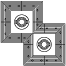 Two Light Diagonal Pattern Graphic