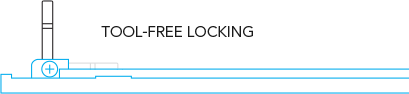 Tool-Free Locking Graphic
