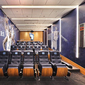 MERGE 3.0 Recessed Linear Channels with 90º “L” Turn Connectors (Flangeless)<br />Photography: Jim Sink Photography<br />Architect: Corley-Redfoot Architects<br />Lighting Design: Henderson Engineers
<br />