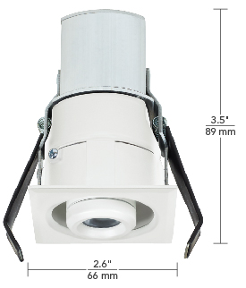 12V Adjustable Square